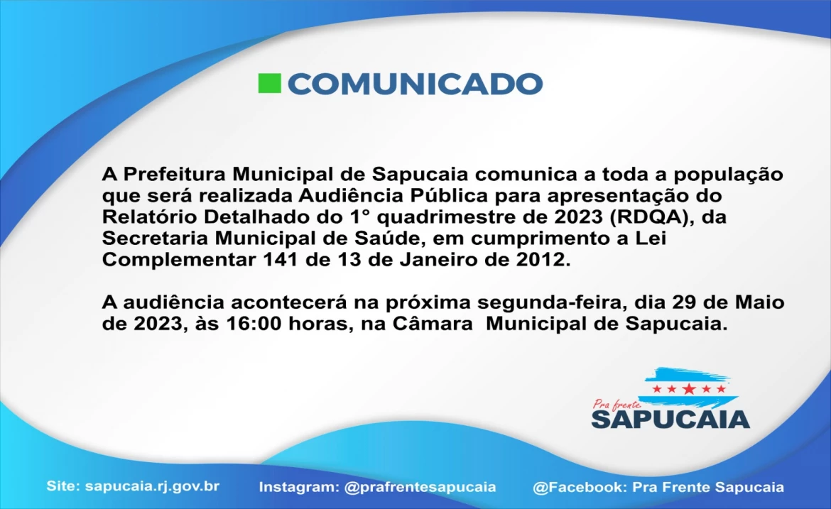 Comunicado