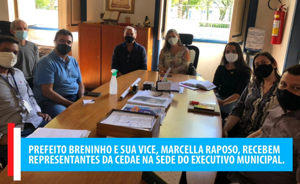 Prefeitura Municipal de Sapucaia e Cedae buscam melhorias para o abastecimento de água no município