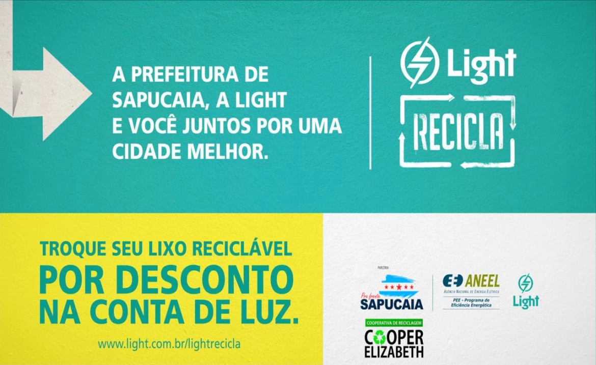 Light Recicla inaugura ecoponto itinerante que vai atender a população de Sapucaia e seus distritos