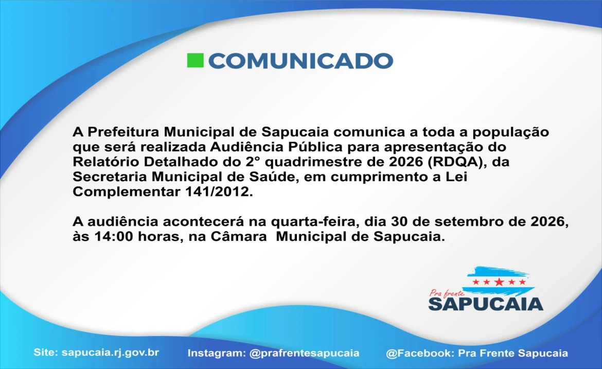 COMUNICADO